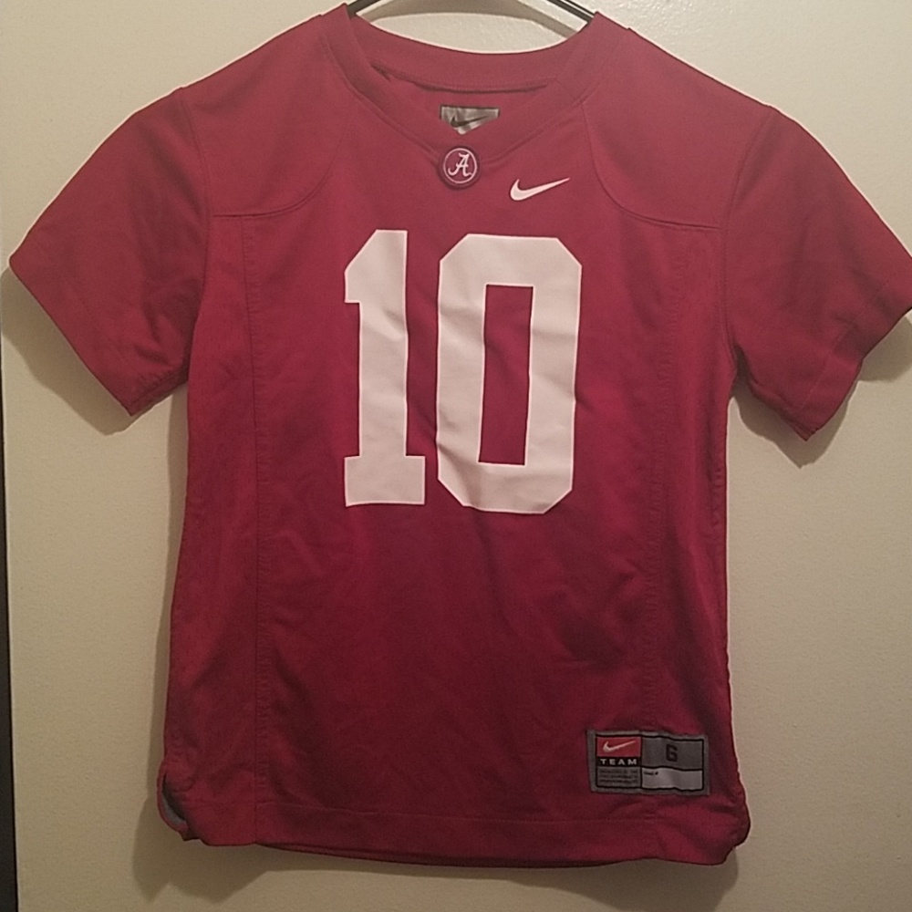 Alabama Roll Tide Nike Jersey size 6